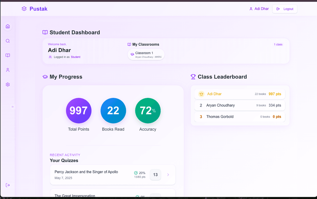Student Dashboard